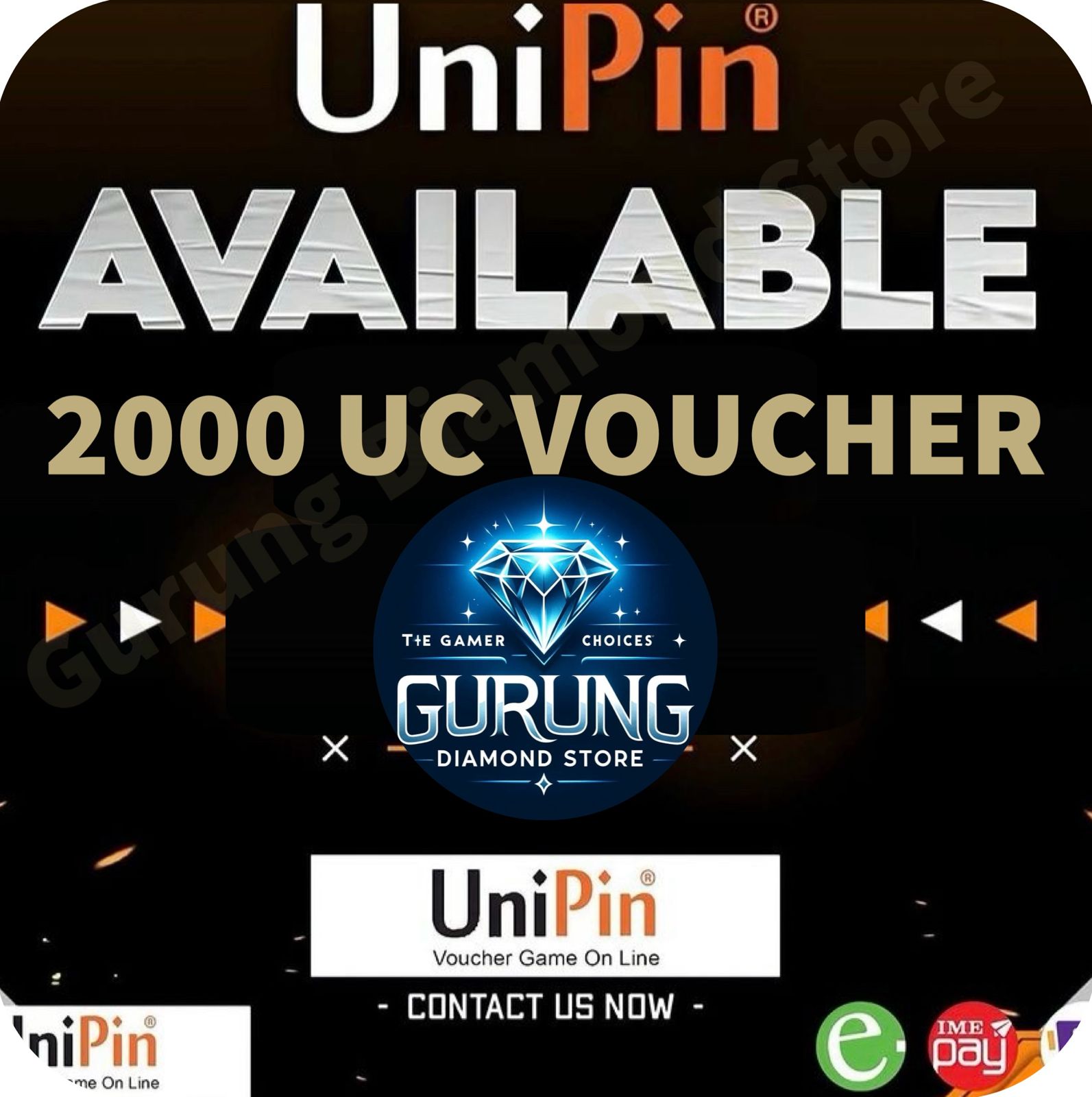 Unipin Voucher BD Server